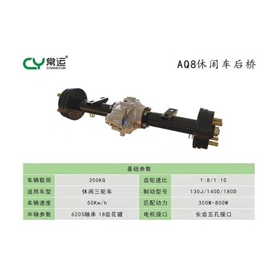 單齒輪分體後橋 AQ8